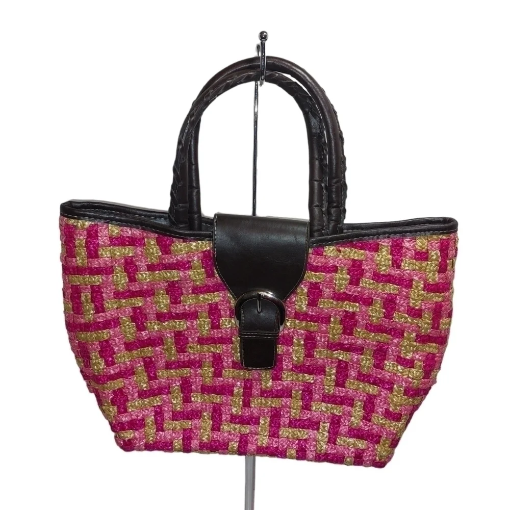 NO Brand Ladies Woven Sachel Bag